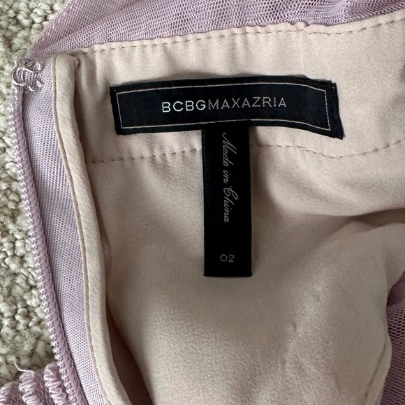 BCBG Joselyn Tiered Lace Mini Dress - Picture 8 of 8